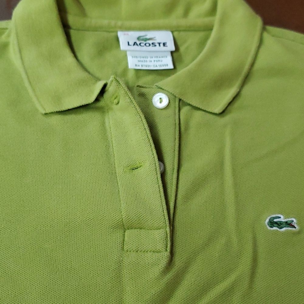 LACOSTE polo shirt 👕 size 40 - Picture 4 of 4